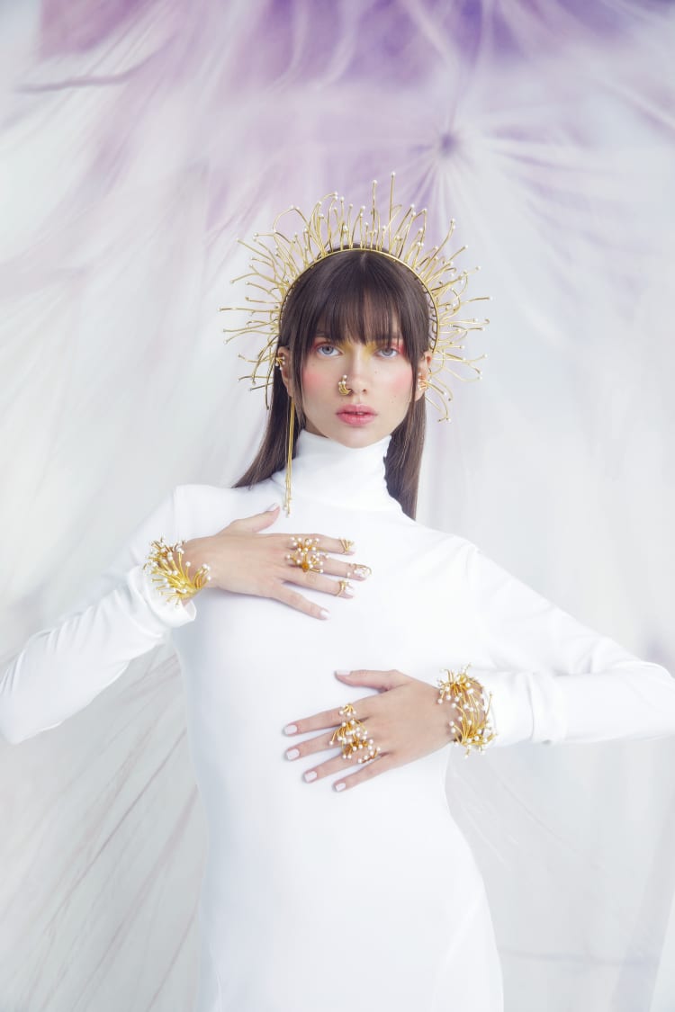 ミニパールヘッドバンド