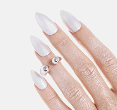 アシンメトリー トルクリング – シルバー