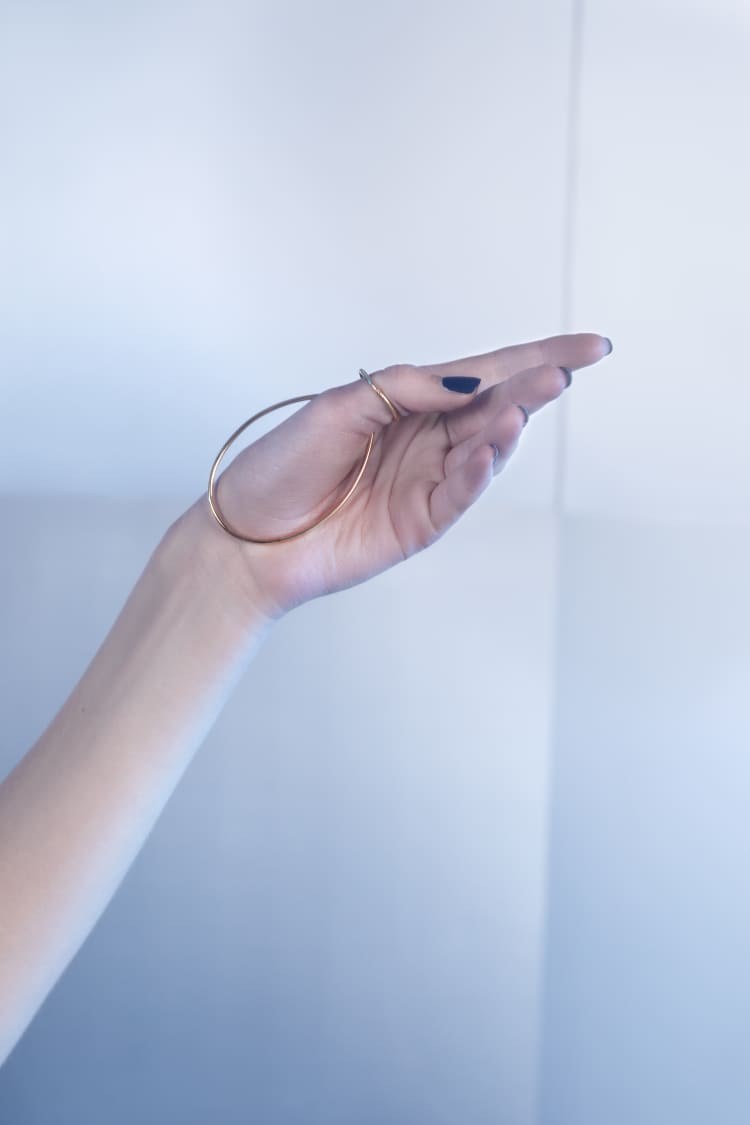 ゴールドサークルリング