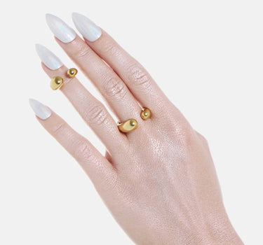 アシンメトリー トルクリング – ゴールド