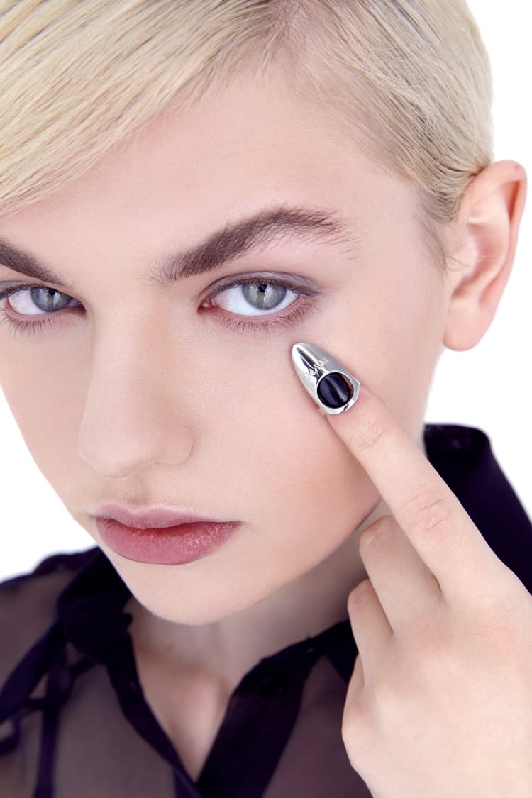 ミニマル シルバー ネイルリング