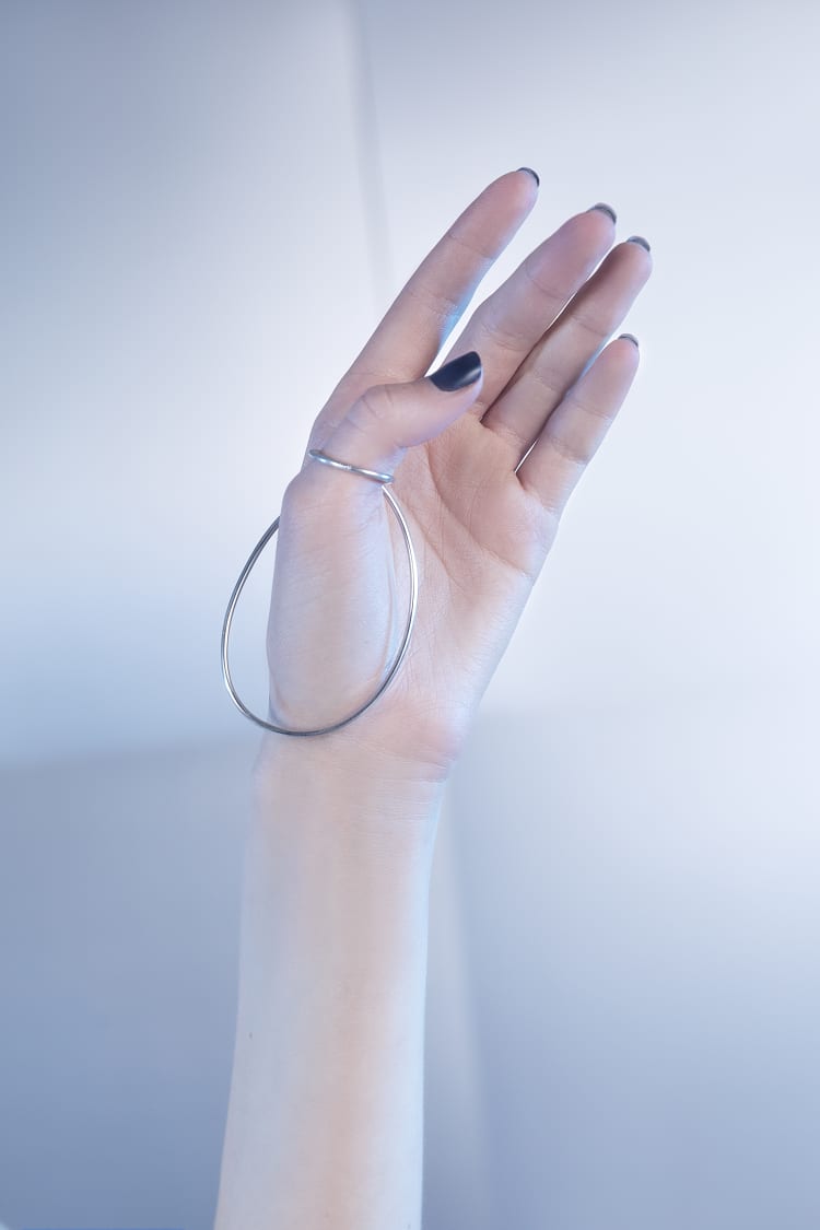 シルバーサークルリング