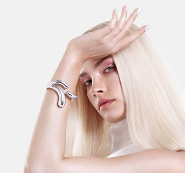 3雫ブレスレット – シルバー