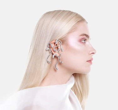 フルイヤー マルチ雫イヤーカフ – シルバー