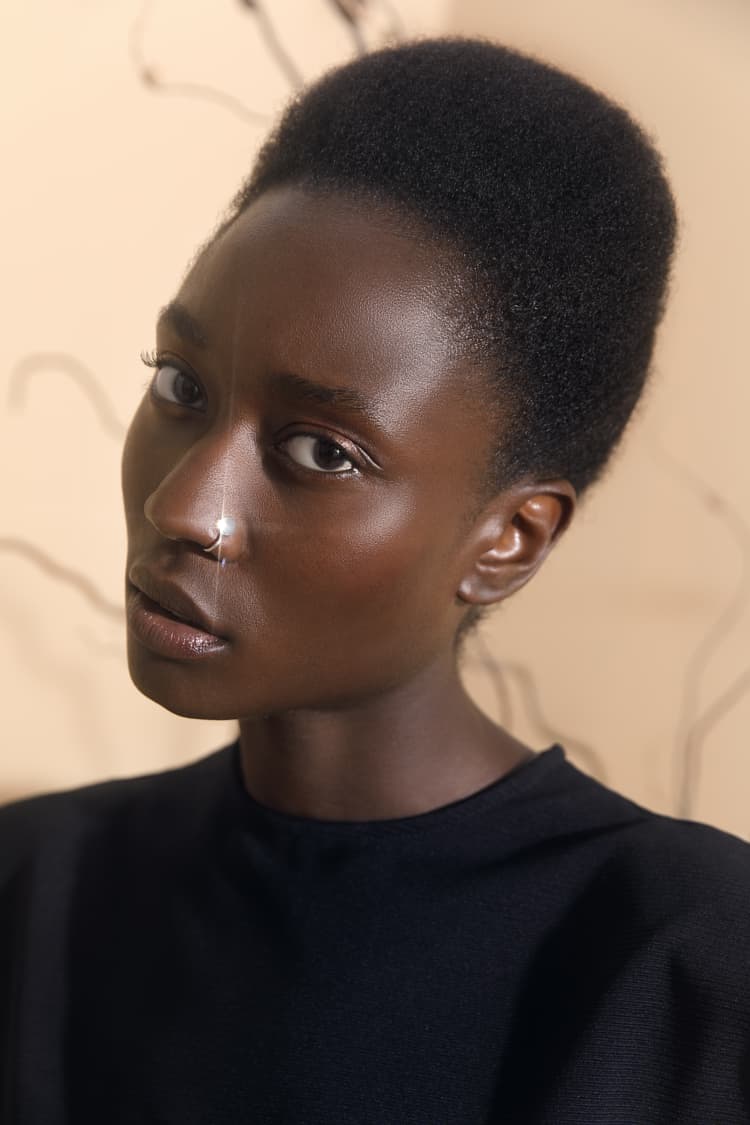 シルバー製フェイク リップ／ノーズリング