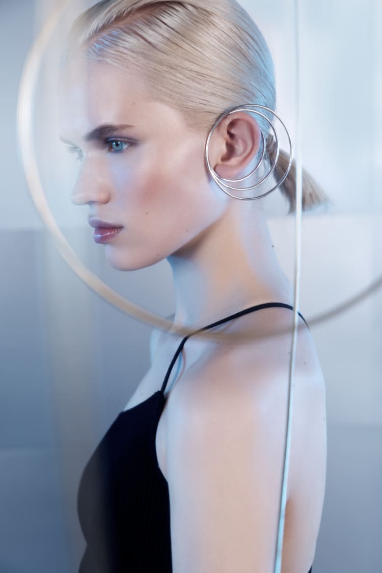 シルバー製フルイヤーカフデザイン