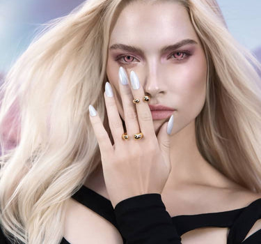 アシンメトリー トルクリング – ゴールド