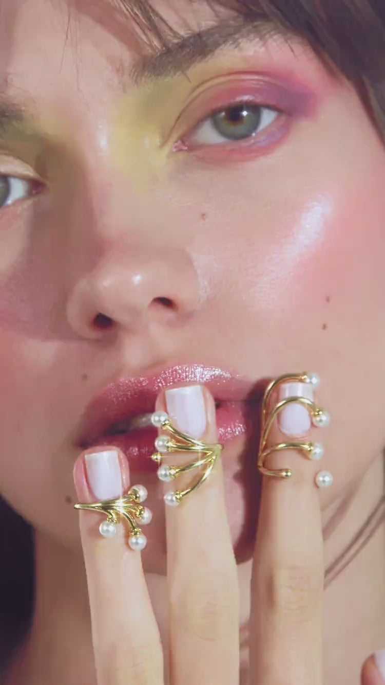 ミニパール ネイルリングセット