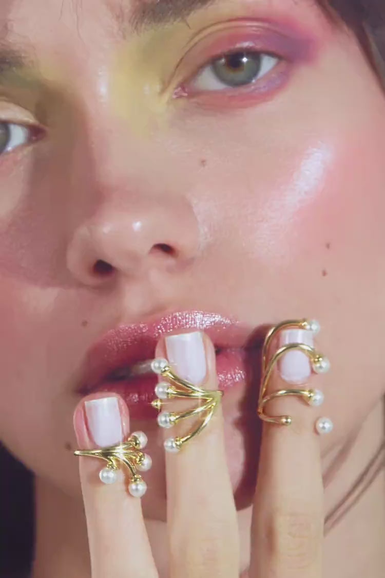 ミニパール ネイルリングセット